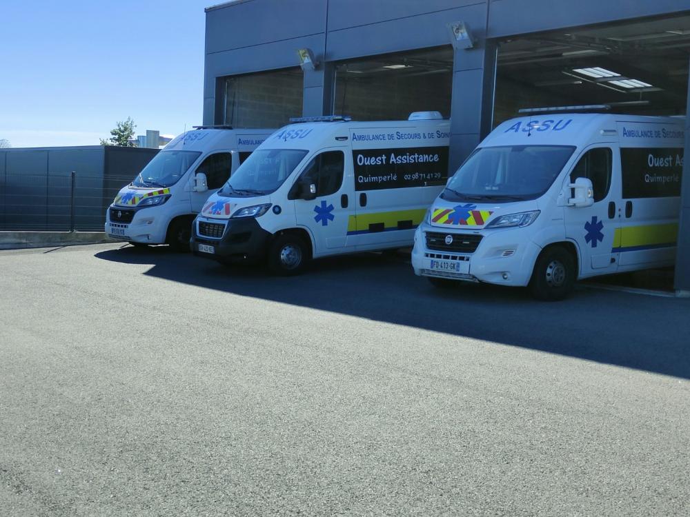 Ambulance à Quimperlé